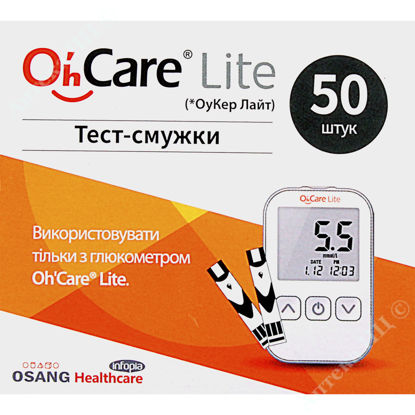  Зображення Тест-смужки Oh`Care Lite     № 50 