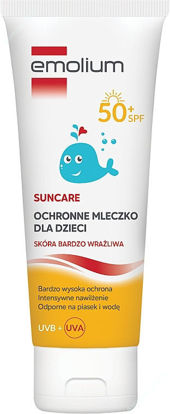 Изображение Эмолиум солнцезащитное молочко для детей SPF50+ 125 мл     № 1